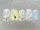 黄色キラキラ夏¥7500