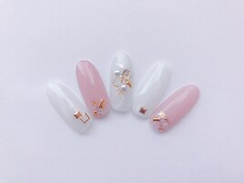 大人ゴージャス☆天然石ネイル