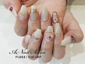 21/1/26　ビジューアートnail