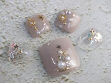 カラーズ 浜松店(colors)/フット☆クリスマスネイル