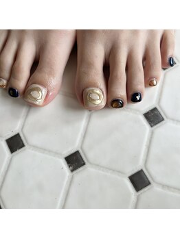 プリュネ(Prune)/フットデザイン/マグネット