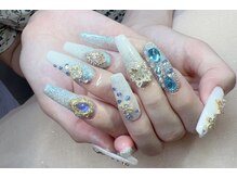 ヘブン ネイル 鶯谷(HEAVEN Nail)/夏の海にぴったりネイル