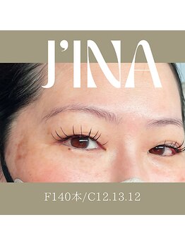 ジーナ(j'ina)/フラットラッシュ140本