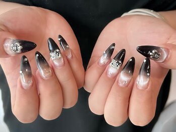 リンネイル 新大久保店(Rin Nail)/#待ち込みデザインOK　#付け放題