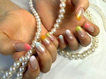 パダアット ヴァラネイル 天神南店(PADA at VALLANAIL)/マグネットグラデーションネイル