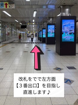 メメル 堺なかもず・中百舌鳥店(memelu)/なかもず店道案内２