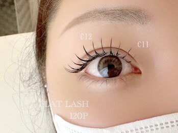 まつげパーマ&マツエクsalon Rimi【リーミ】 深井店【3月16日 OPEN(予定)】/フラットラッシュ120本/マツエク
