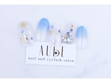 オーブ(AUBE)/12月マンスリーネイル10800円