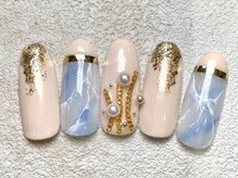 レイネイル 岐阜茜部店(RAY NAIL)/ミルキースノー