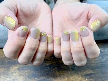 ルプリュシュ ルフレ(Le plus reflet)/春ネイル♪