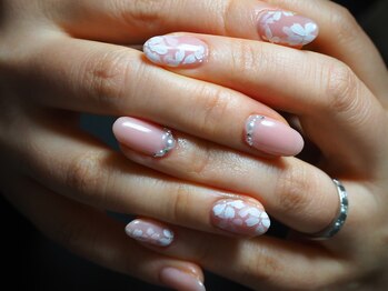 プールヴー☆オングル/桜ネイル