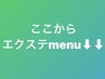 ここからエクステmenu↓↓