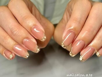 エテ(a.te)の写真/大人女性必見！オフィスOKのシンプル～トレンド繊細アートまで◎シンプルなのにハッとさせる美しさを演出☆