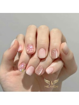 ヘブン ネイル 鶯谷(HEAVEN Nail)/Pink Design Nails