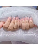 ダイアモンドネイルスタジオ 新宿店(Diamond Nail Studio)/チップ長さだし10本デザイン