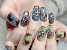 HCネイルの雰囲気(マグネット/ジェルネイル/持ち込み/エメナ/付け替えオフ無料)