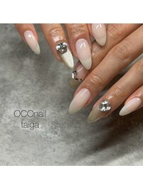 大人気マグネットネイル