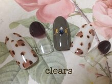 ビューティーネイルサロン クリアーズ(Clears)/ヒョウ柄ネイル