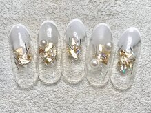 レイネイル 岐阜茜部店(RAY NAIL)/ギラギラウィンターネイル