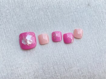 ビビネイル(BIBI Nail)/初回オフ無料！フット定額￥8900