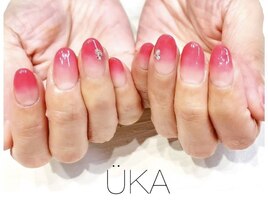 カラーグラデーションネイル