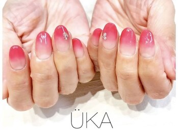 ウカ ひばりが丘(UKA)/カラーグラデーションネイル