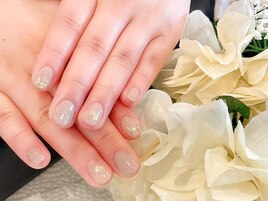 ショートシンプルネイル