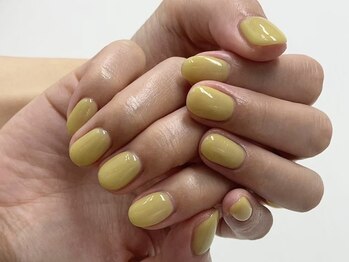 リット バイ セブンルックス 大宮東口店(Lit by 7LOOKS)/ワンカラーネイル/5800