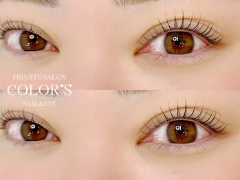 カラーズ ネイル アンド アイ(COLOR'S NAIL&EYE)/オーダーメイドまつ毛パーマ