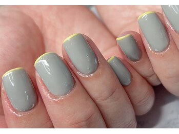 ヘブン ネイル 鶯谷(HEAVEN Nail)/グレーフレンチ