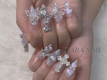 ティアラネイル(TIARA NAIL)/スカルプパーツつけ放題¥16000