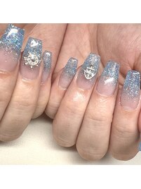 スカルプ☆ラメグラ☆￥12000