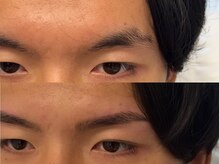 メンズアイブロウサロンバイクロト 天神大名(MEN’S EYEBROW SALON by KUROT)/B&A［担当:Yu-ki］
