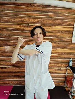 長岡整骨院/肩のストレッチ