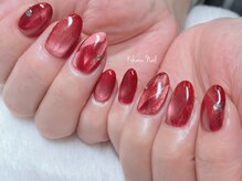 心花ネイル/マグネットネイル