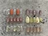 【シンプル定額】初回オフ込パラジェル可◇マグネット使用ニュアンスデザイン