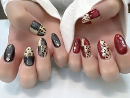 吉田担当★レオパードネイル