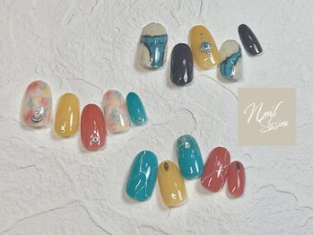 ネイルセッション(nail session)/くすみキャンディカラー