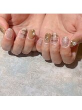 アティックネイルアトリエ(attic nail atelier)/チェックネイル★