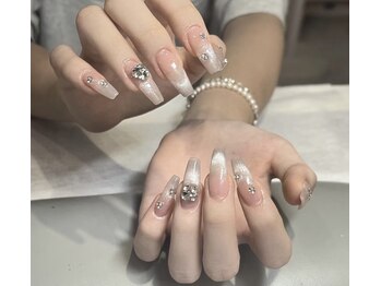 ピュアアンドリッチネイルサロン(Pure&Rich Nail Salon)/マグネットフレンチネイル