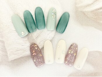 ネイルパティオ 浦和店(nail patio)の写真/選べるネイルオフ込4500円～！SNSで人気の各種アートが豊富！パラジェルも用意/長さ出し・フィルインも対応