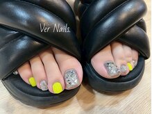 ウェールネイルズ(Ver Nails.)/おまかせフットネイル