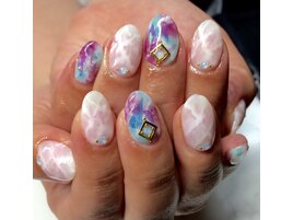 夏色キラキラネイル☆新規8280