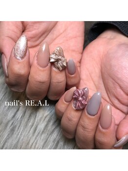 ネイルズリアル(nail's REAL)/リボンネイル