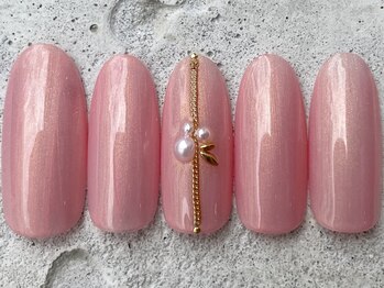 フリークネイル(FREAK Nail)/ライチェーンパール ¥7000