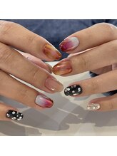 リー(Re:)/Lコース　ニュアンスネイル