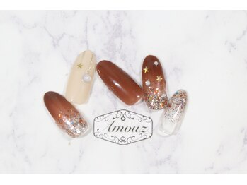 アモウズ(Amouz)/定額【テーマ:冬ネイル】3