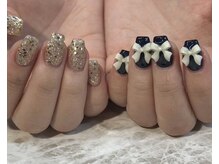 パーミル アイ アンド ネイル クマモト(permille ‰ eye&nail Kumamoto)/ガーリーネイル