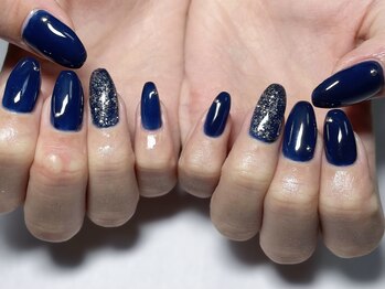 レム(rem)/ネイビー×シルバー