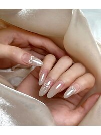 ミラーグラデーション｜ホワイト